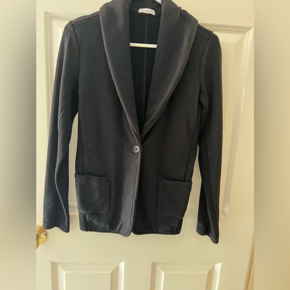 James Perse- French Terry blazer